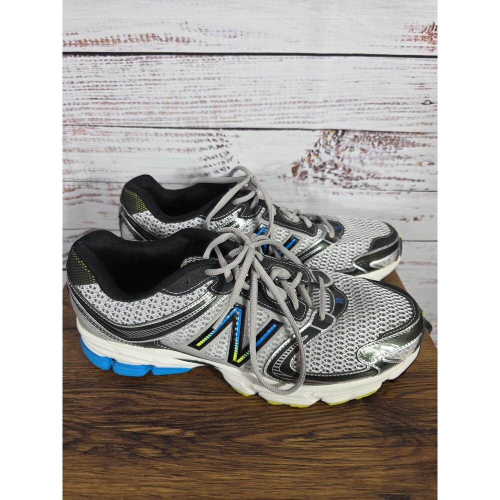 New Balance 730V2 Running Shoes Mens Size 11 Gray Blue Black Yellow